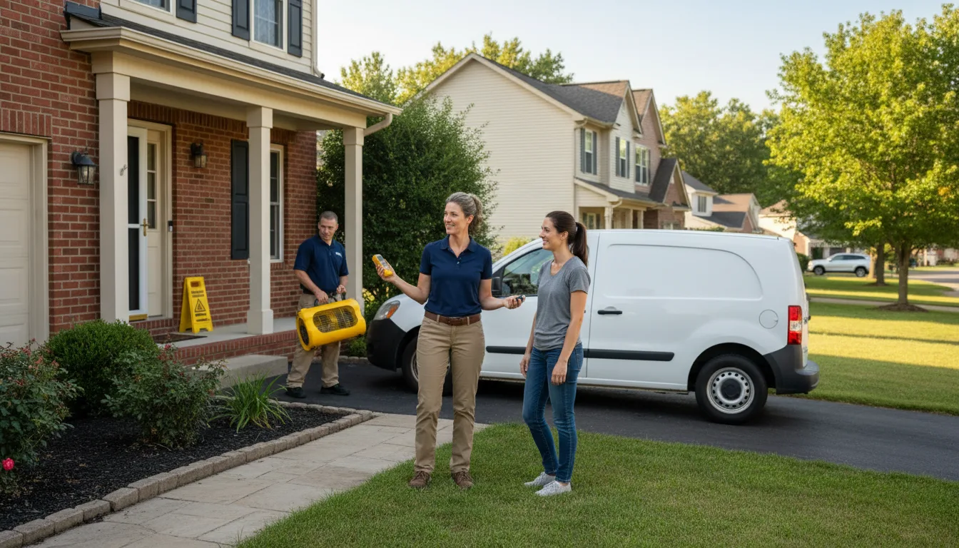 Water restoration image for Home Water Damage Repair in Montgomery, WV
